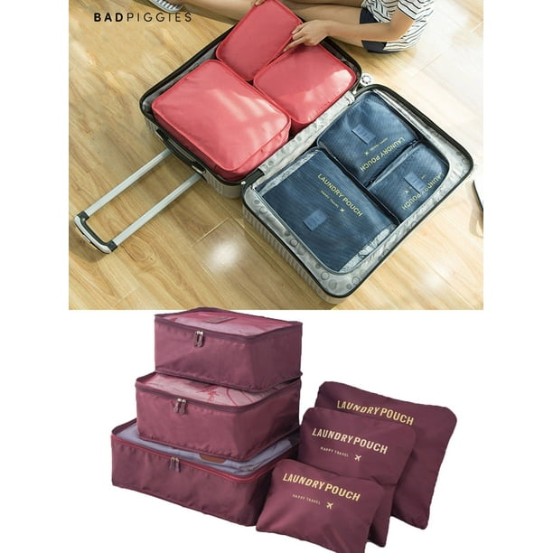 Waterproof Travel Clothes Storage Bags Luggage Organizer Pouch Packing Cube Waterproof Travel Clothes Storage Bags Luggage Organizer Pouch Packing Cube
